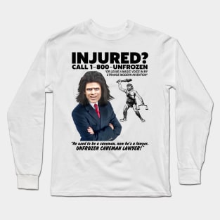 UNFROZEN CAVEMAN LAWYER Long Sleeve T-Shirt